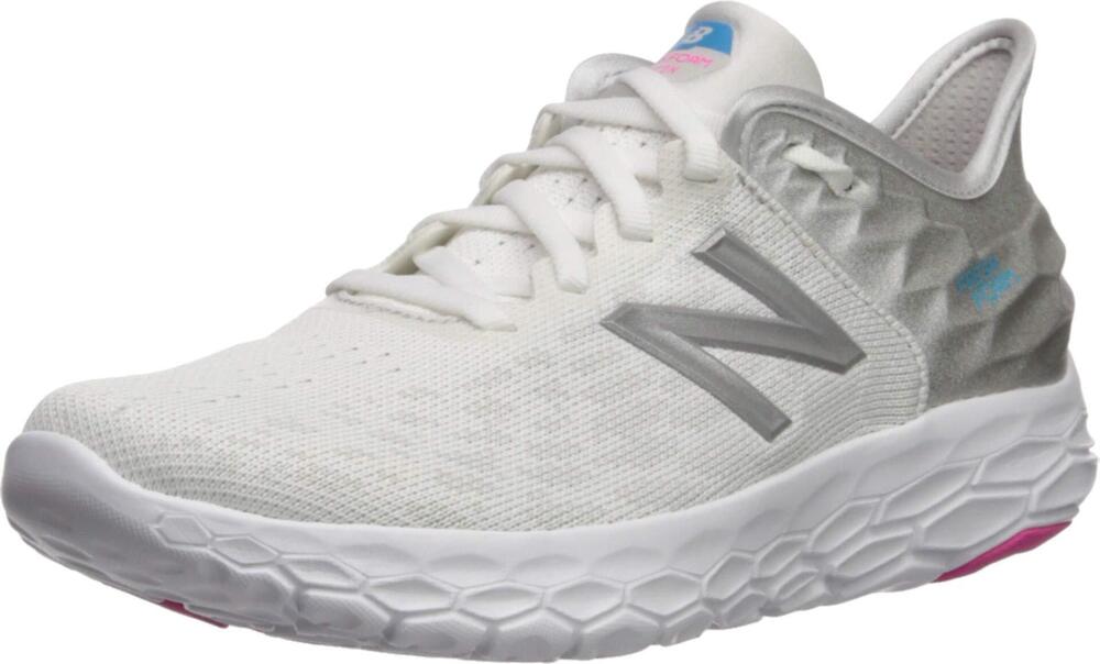 NEW BALANCE WOMEN'S FRESH FOAM BEACON V2 RUNNING SHOE, BLACK/ORCA, 6.5